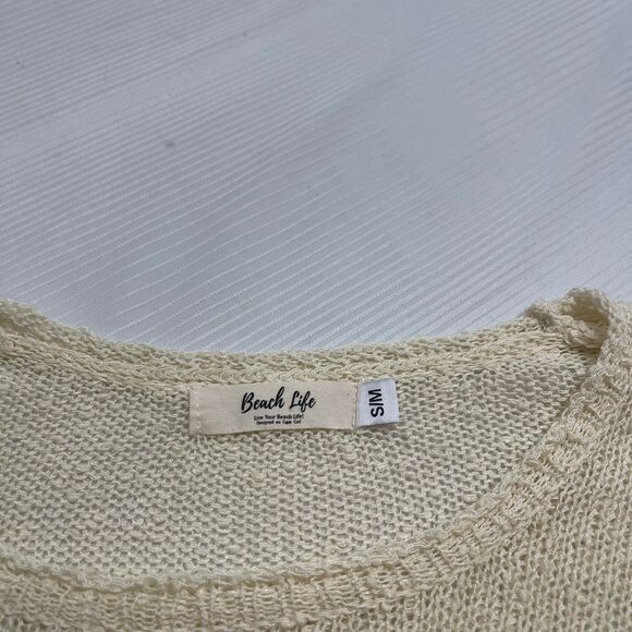 Beach Life Women’s Long Sleeve Sweater Size S/M - Picture 3 of 8